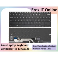 Asus ZenBook Flip 13 UX362 UX362CA UX362F UX362FA Q326 Q326FA Series Keyboard 0162WFR00 Laptop Keybo