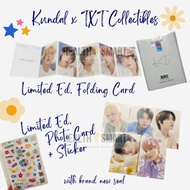 Kundal TXT Collectibles Photocard / TXT Folding Card / Kundal Free Sticker