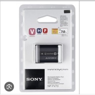 Sony Handycam NP-FV70 Rechargeable Battery Pack VHP Series 7.0 Ah 12V 85g.