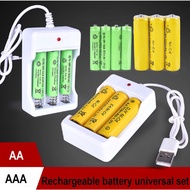3pcs AA/AAA/18650 rechargeable battery Charger for led light toys flashlight NiCd battery 600/700mAh recharge 500 times