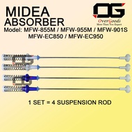 545mm MIDEA Absorber MFW-855M / MFW-955M / MFW-901S / MFW-EC850 / MFW-EC950 (DAMPER) Suspension rod 