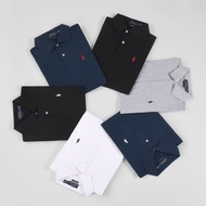Polo Ralph Lauren Baju POLO lelaki 100% ORIGINAL kemeja atasan baju lelaki berkolar Short Sleeve Bus