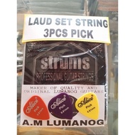 ♞BANDURIA , OCTAVINA , LAUD SET STRING WITH PICK