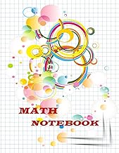 General math notebook: 200 grid pages in 21.59x27.94cm(8.5x11 inches) extra large format