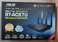 (八成新盒裝完整)華碩Asus RT-AC87U AC2400無線路由器(全國免運)