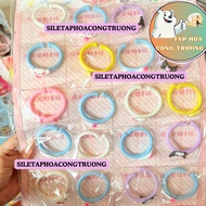 Bundle of 24 super cute multicolored Sanrio charm bracelets for babies, bracelets with charms