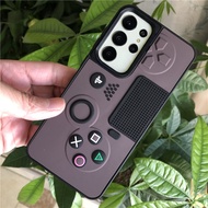 3D Silicone Brown Game Console Shape Phone Case For for Samsung Fold8Ultra Flip8 S26 S25 S24 S23 S22