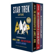 Milu Star Trek Captains The Autobiographies คนดัง Biographies Kirk Picard Janeway หนังสือภาษาอังกฤษต้นฉบับ