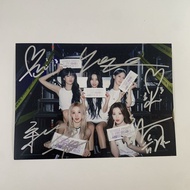 ((G)I-DLE Signed Photo 7-inch Merchandise for Friends & Classmates 20260811P