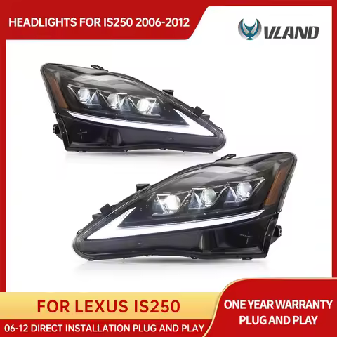Vland 05-13 Lexus IS250/IS350/IS300 & 07-14 ISF Headlights W/ Sequential Turn Signal