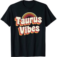 Retro Astrology Zodiac Sign April Or May Birthday Taurus T-Shirt