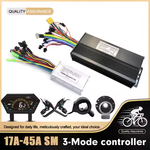 Electric Bicycle 3-Mode Brushless Controller 250W350W500W750W1000W1500W2000W Brushless MOTOR Control