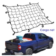 Pikup Ranger Hilux Triton Cargo Net Jaring Pickup Barang With Hook Elastics Canopy Cover Up To 2m x