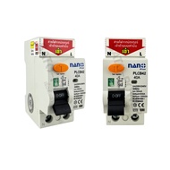 NANO PLCCB42C40 RCCB Type B 2P 40A Circuit Breaker | 10kA 30mA Wallbox Electric Car Charger DC Power