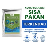 Probiotik AQUAPROENZYM 100gr Bakteri Enzim utk Bioflok Ikan Udang dll - AQUAPROENZYMS Probiotik Terb