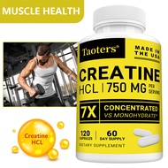 Taoters - Creatine Hydrochloride Capsules: Muscle, cognitive, cellular energy support, immune suppor