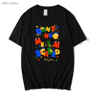 Cartoon T-Shirt For Men "Don't Hug Me I'm Afraid "Cotton 1 Y2K Style Clothing All Genders Women's