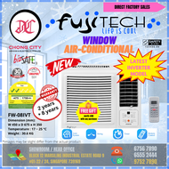 WINDOW AIRCON [FUJITECH] [FW-08IVT] [INVERTER] [Unit only]