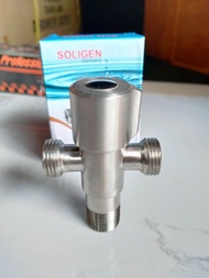 kran shower T stenlis soligen stop kran shower YG 4 stenlis 304 kran shower toilet