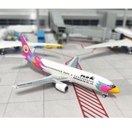 [ SCALE PLANE MODEL 1:400] Thai Nok Air 737-4Q8 aircraft model