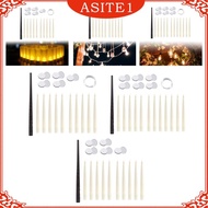 [ Candles with Remote Timer, Flameless Taper Candles, LED Electric Hanging Window Candles for Weddin