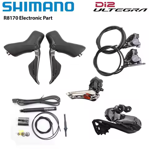 Shimano Ultegra Di2 R8170 2x12s Electronic Part Groupset R8150 Front Rear Derailleur Hydraulic Disc 