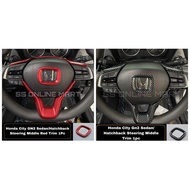 For 2020 -2022 Honda City Sedan GN2 GN5 Hatchback Steering Wheel Trim Steering Cover Decoration Prot