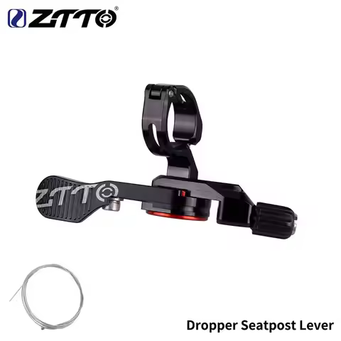 ZTTO MTB Dropper Seat Post Lever Bicycle Adjustable Seatpost Remote Controller Handle Bearing Univer