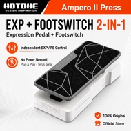 HOTONE Ampero II Press Expression Pedal with Footswitch Passive Dual Output for Guitar Multi Effects
