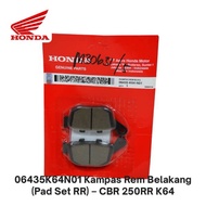 06435K64N01 Rear Brake Pads (Pad Set RR) – CBR 250RR K64