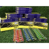 PROTAPER CROSS-RING CHAIN PT415XRC-132L O-RING BLUE/ORANGE/GREEN ORING CHAIN PROTAPER ROLLER CHAIN O