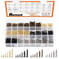 2200Pcs M2 M2.6 Skru Kayu Kecil Kepala Rata Phillips Cross, Skru Tapping, Skru Elektronik, Kit Pelba