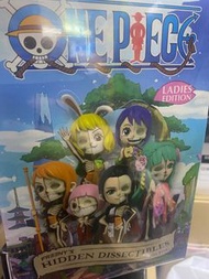 全新 行版 Mighty Jaxx 海賊王 one piece 半解 女子版 盲盒 原盒6隻