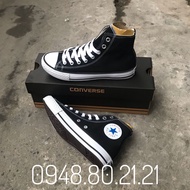 GIÀY CONVERSE ĐEN cao cổ ( Full box)