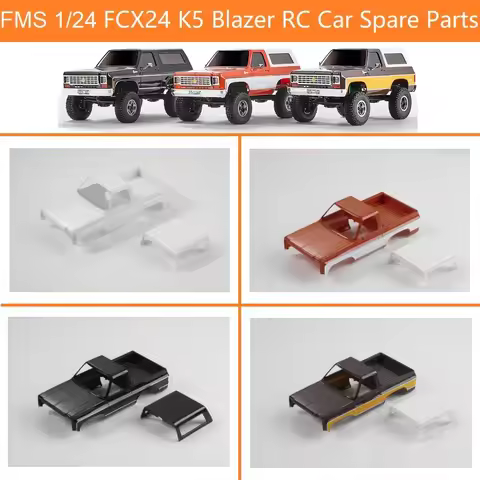 FMS 1/24 K5 Blazer Radio Control Car Body Shell Girder Transmitter Receiver