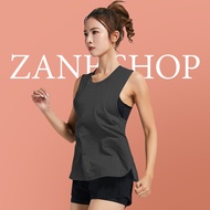 ZANE SHOP เสื้อออกกำลังกายผู้หญิง เสื้อกีฬา เสื้อโยคะหญิง เสื้อเล่นโยคะ เสื้อคลุมบรา เสื้อกล้ามแขนกว้าง  ผ้านิ่ม ใส่สบาย ซักง่ายแห้ง