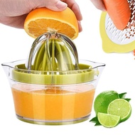 【TikTok】Plastic Manual Juicer Orange Juice Simple Juicer Small Portable Gadget Multifunctional Lemon Juicer