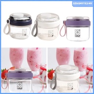[SzgqmyyxcbMY] Salad Cup 650ml Yogurt Cup Cereal Cup Jars Oatmeal Storage Cup Oatmeal Container for 