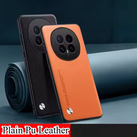 For Honor Magic 8 Pro Case Plain PU Leather Silicone TPU Camera Protection Cover for Honor Magic8 8p