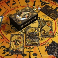Tarot tarot tarot Color Print Full Set Rose Gold tarot tarot tarot pet Plastic Waterproof Wholesale 