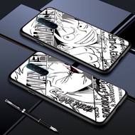 Casing OPPO R17 Pro R7 Lite R7kf R9S Plus R9sk R9 R15 R11 R11S Anime One Piece Luffy Zorro Glass Phone Case Cartoon Protective Cover Back Shockproof Hard Cases