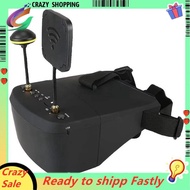 EV800D 5.8G 40CH 5 Inch 5.8G 40CH 5 Inch 800x 480 HD DVR Diversity Video Headset with Integrated Bat