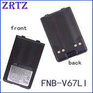 New FNB-V67LI 7.4V 2200mAh ZRTZ Battery For YAESU FT-60R FT60R  VX150 VX160 VX180 VX-A200 VX110 VX12