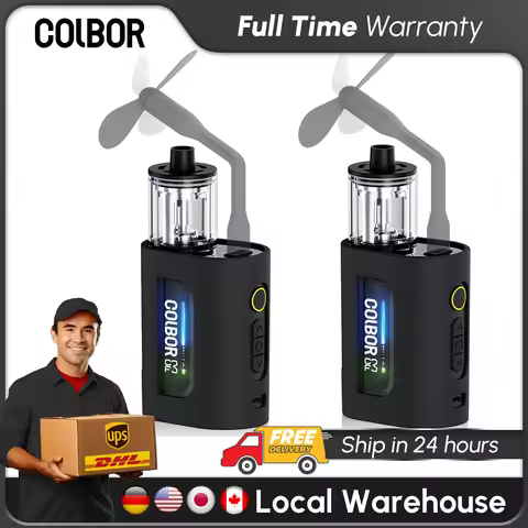 COLBOR CF3 Mini Fog Machine with Remote Control Portable Smoke Machine with 60° Tilt Protection Devi