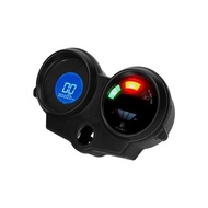 And/Tachometer Speedometer Speed H Motorcycle KM Digital Instrument MPH Odometer Switching Color Bac