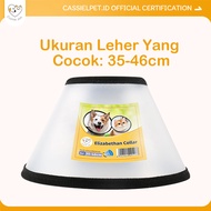 Cassiel Pet Collar Kucing Leher Kucing Anti Jilat Corong Kucing Collar Anjing Jumbo Pet Collar Neck
