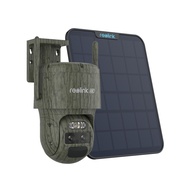 REOLINK 4K Dual Lens Cellular Trail Secuirty Camera, 4G LTE, Auto Tracking No WiFi Live Video Game S