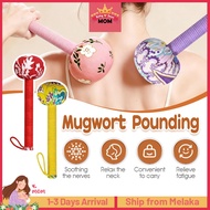 Handmade Handheld Health Hammer Wormwood Handheld Massage Hammer Wormwood Massage Hammer