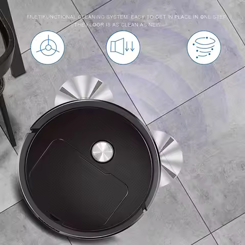 3 In 1 Smart Sweeping Robot Home Mini Sweeper Sweeping and Vacuuming Wireless Vacuum Cleaner Sweepin