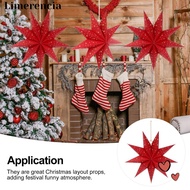 LIMERENCIA 2PCS 35cm Nine-pointed Star Hot Sale Home Decors Party Decoration Christmas Lanterns